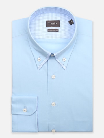 Slim fit Camicia business di 7Camicie in blu