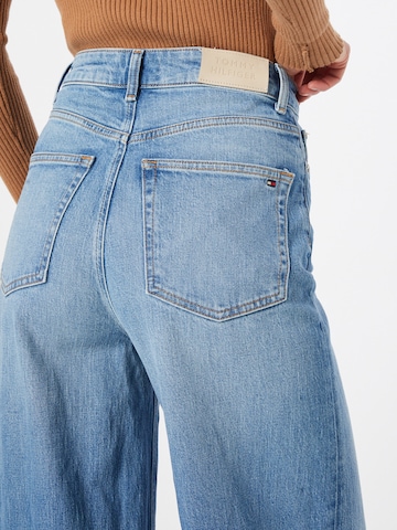 TOMMY HILFIGER Wide leg Jeans i blå