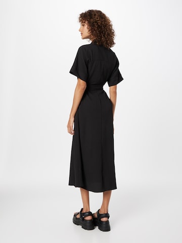 Monki Shirt Dress in Black