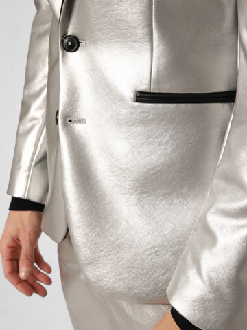 Finshley & Harding London Slim fit Suit Jacket ' Brixdon ' in Silver