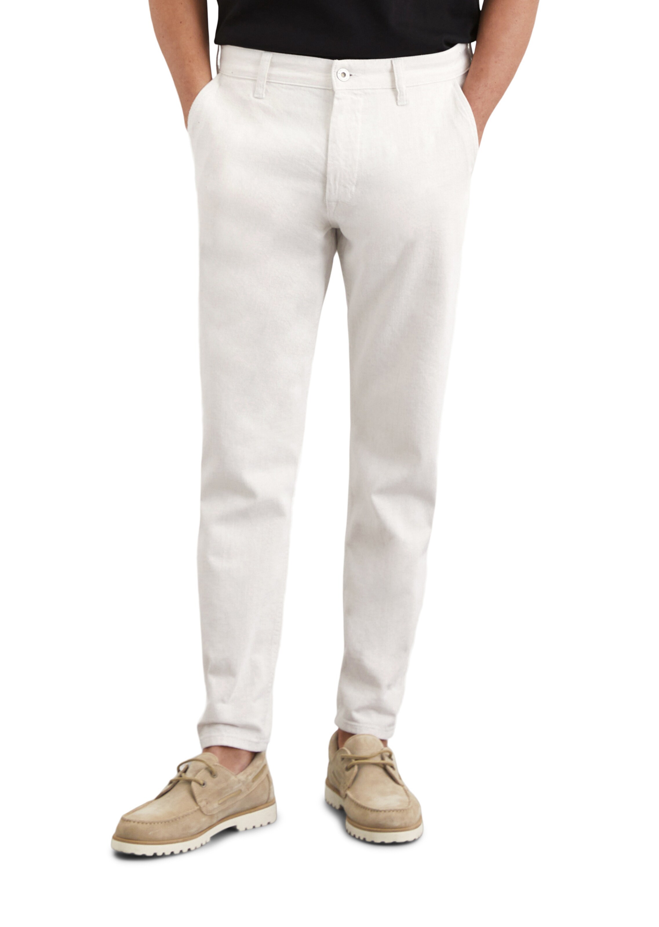 Marc O'Polo Slimfit Jeans in Weiß: Vorderseite