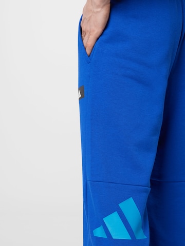 ADIDAS SPORTSWEAR Regular Workout Pants in Blue