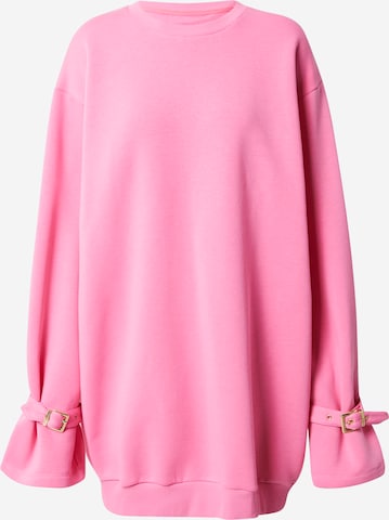 Hoermanseder x About You Dress 'Ashley' in Pink: front