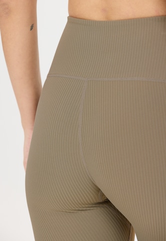 Athlecia Regular Leggings 'Thrine' in Braun