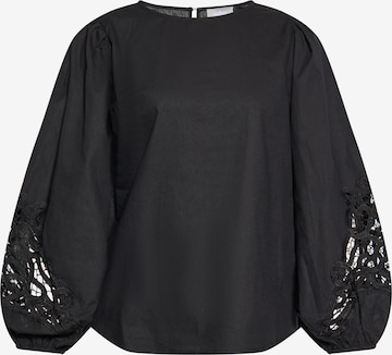 Usha Blouse in Zwart: voorkant