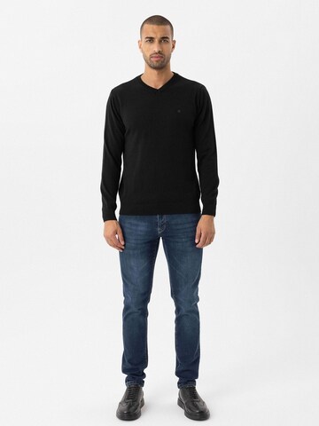 Anou Anou Sweater 'Morina' in Black