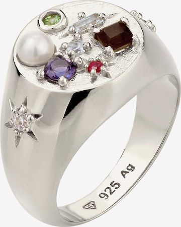 Bague ELLI PREMIUM en argent : devant