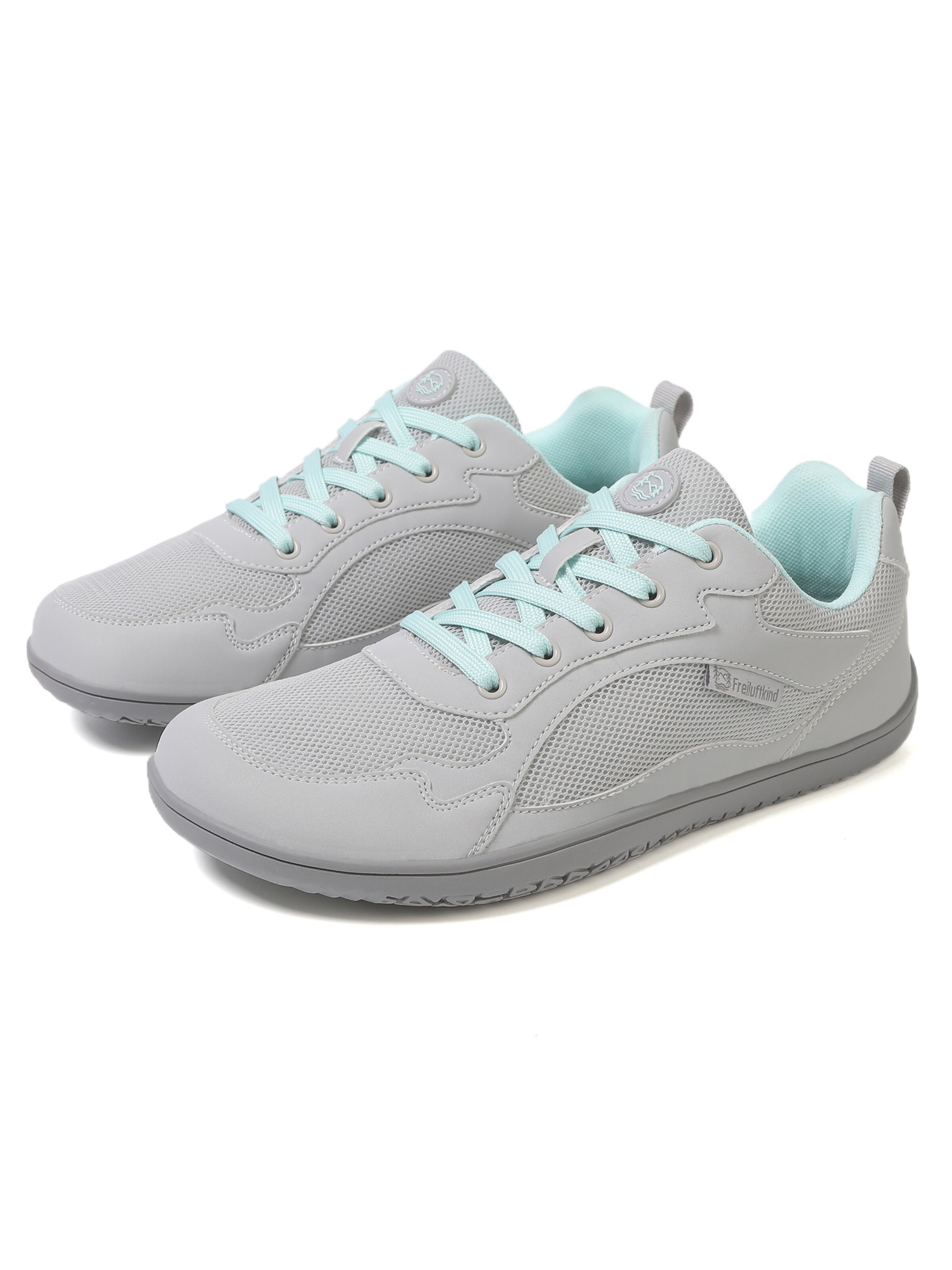 Freiluftkind Athletic Lace-Up Shoes 'Everest' in Grey: front