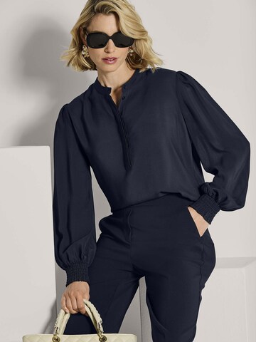 Chemisier MADELEINE en bleu