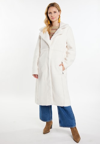 usha FESTIVAL Χειμερινό παλτό 'Rakata' σε λευκό