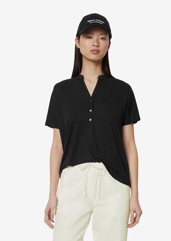 Marc O'Polo Shirt in Zwart: voorkant