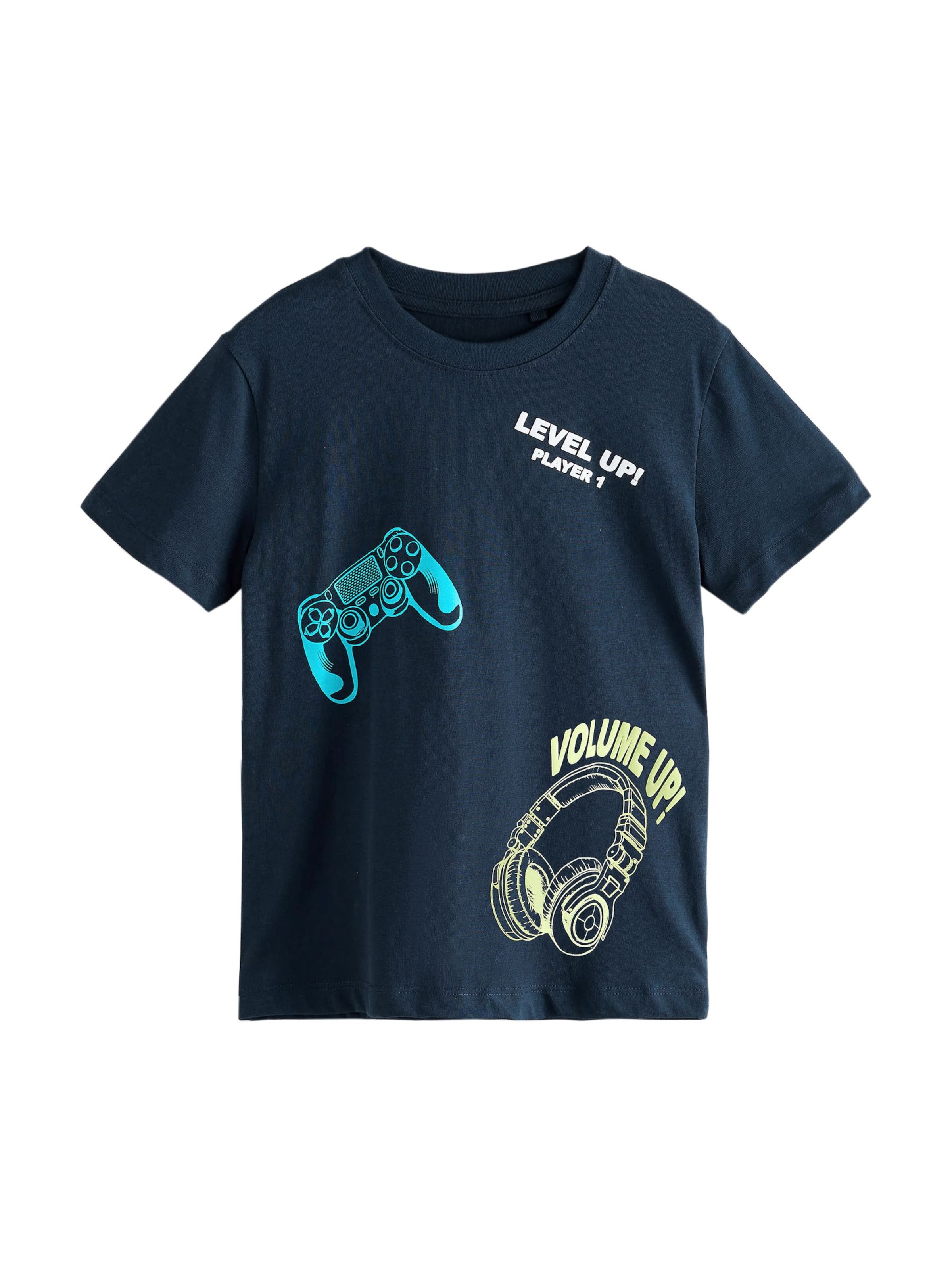 Next T-Shirt in Schwarz: Vorderseite