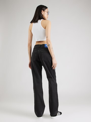 HUGO Blue Regular Jeans 'Elyah_B' in Zwart