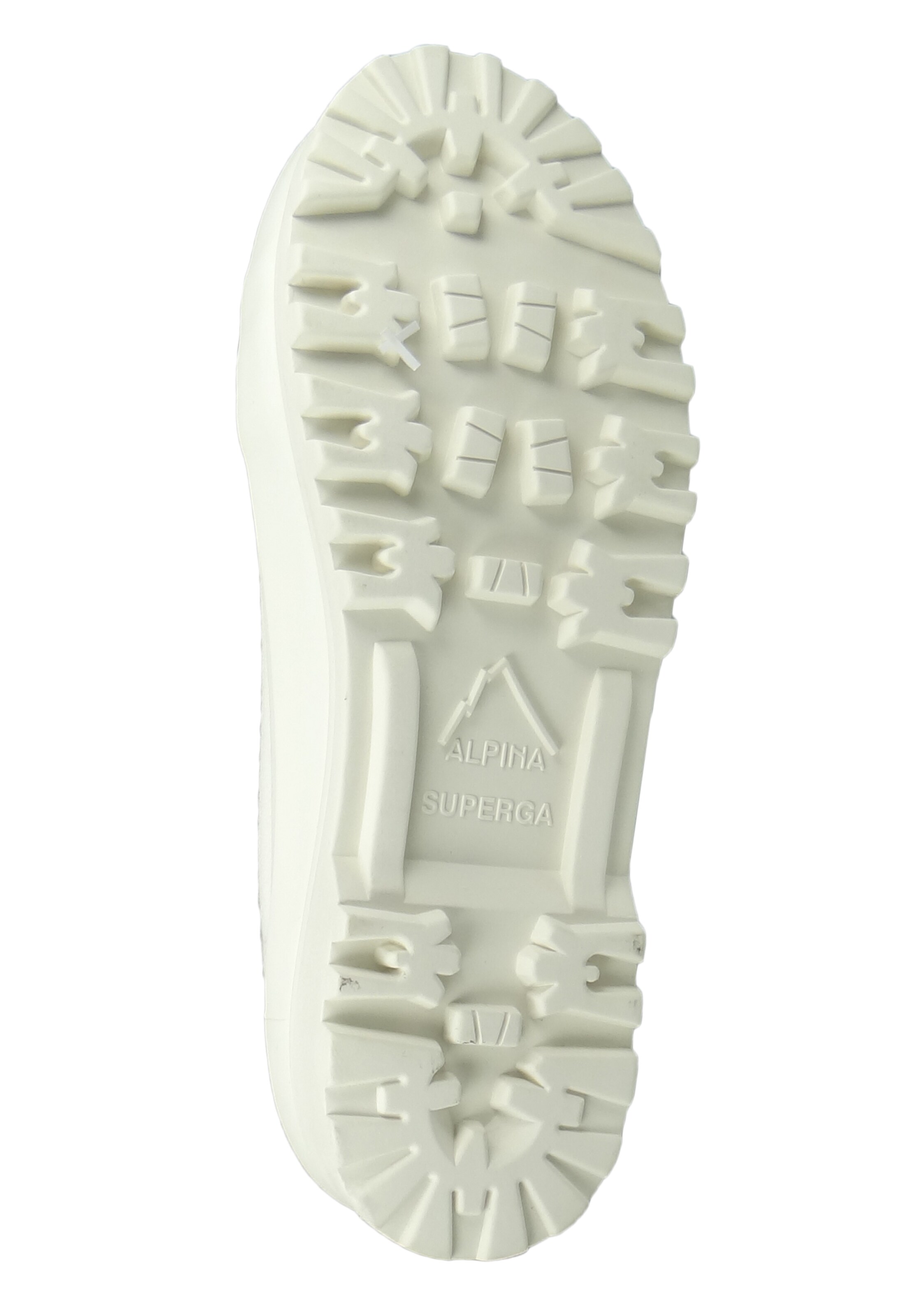 SUPERGA Veterlaarsjes 'Apina' in Wit