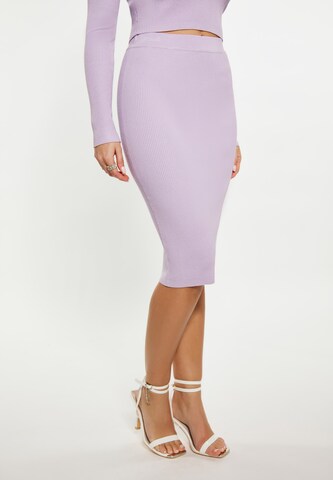 faina Skirt in Purple: front