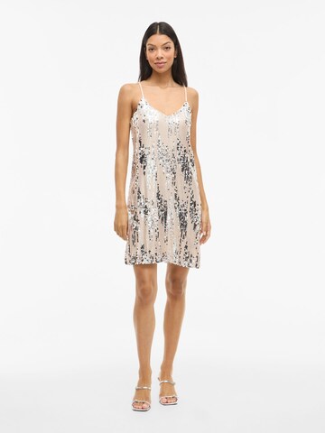 Robe 'VISHELBY' VILA en gris : devant