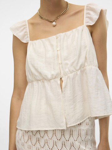 VERO MODA Top 'EVALINA' in Beige