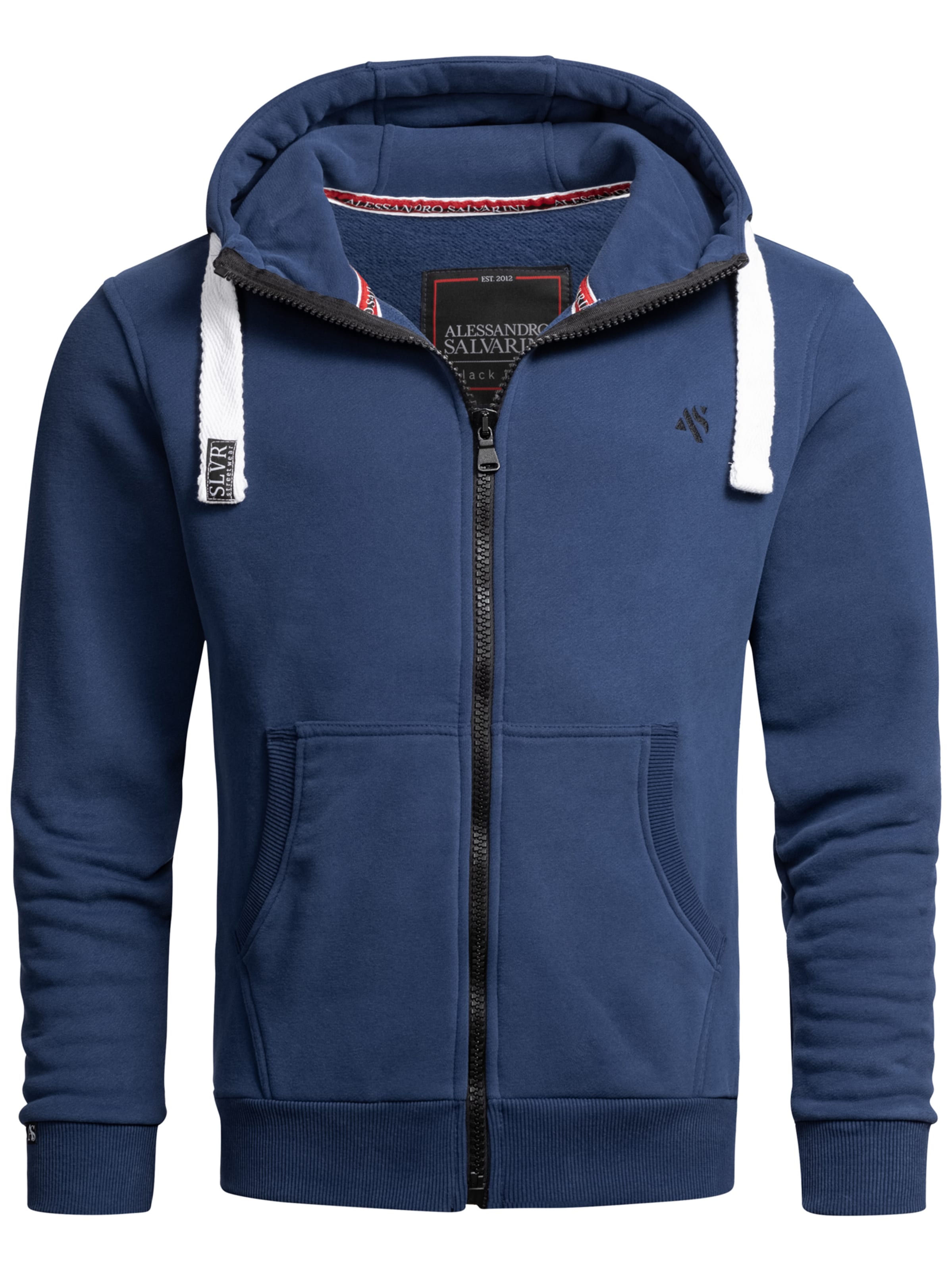 Alessandro Salvarini Sweat jacket in Blue