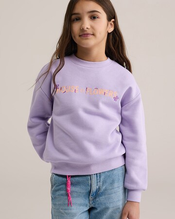 WE Fashion - Sudadera en lila: frente