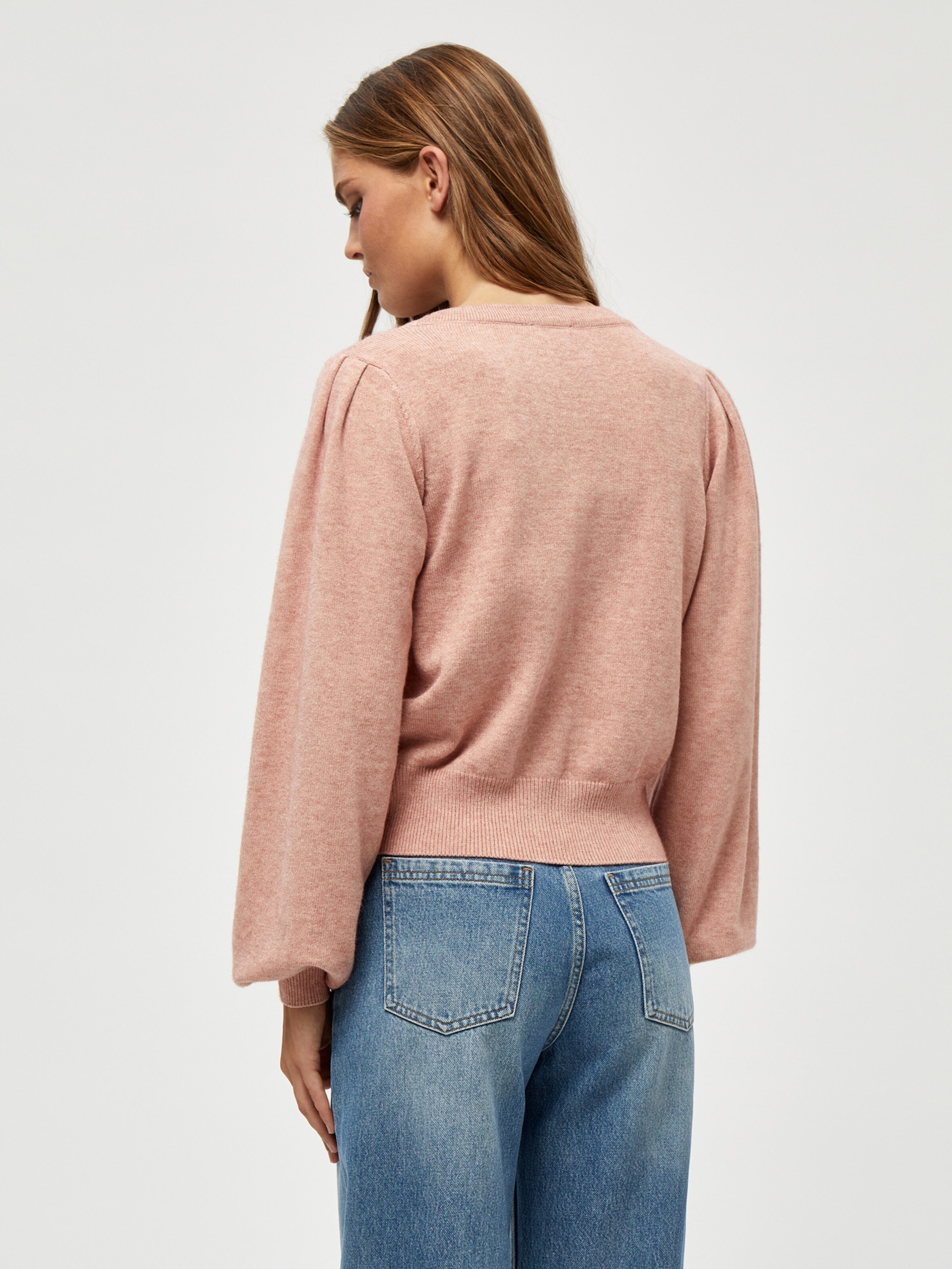 Frauen Pullover & Strick minus Strickjacke 'Mary' in Altrosa - QK69901 Frauen Pullover & Strick minus Strickjacke 'Mary' in Altrosa - QK69901