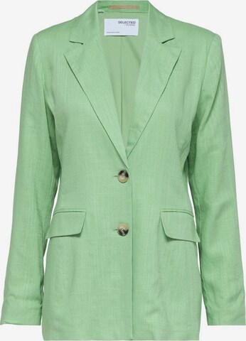 Blazer SELECTED FEMME en vert : devant