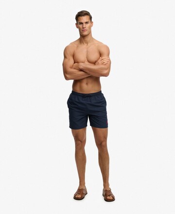Shorts de bain 'Essential' Superdry & Co en bleu