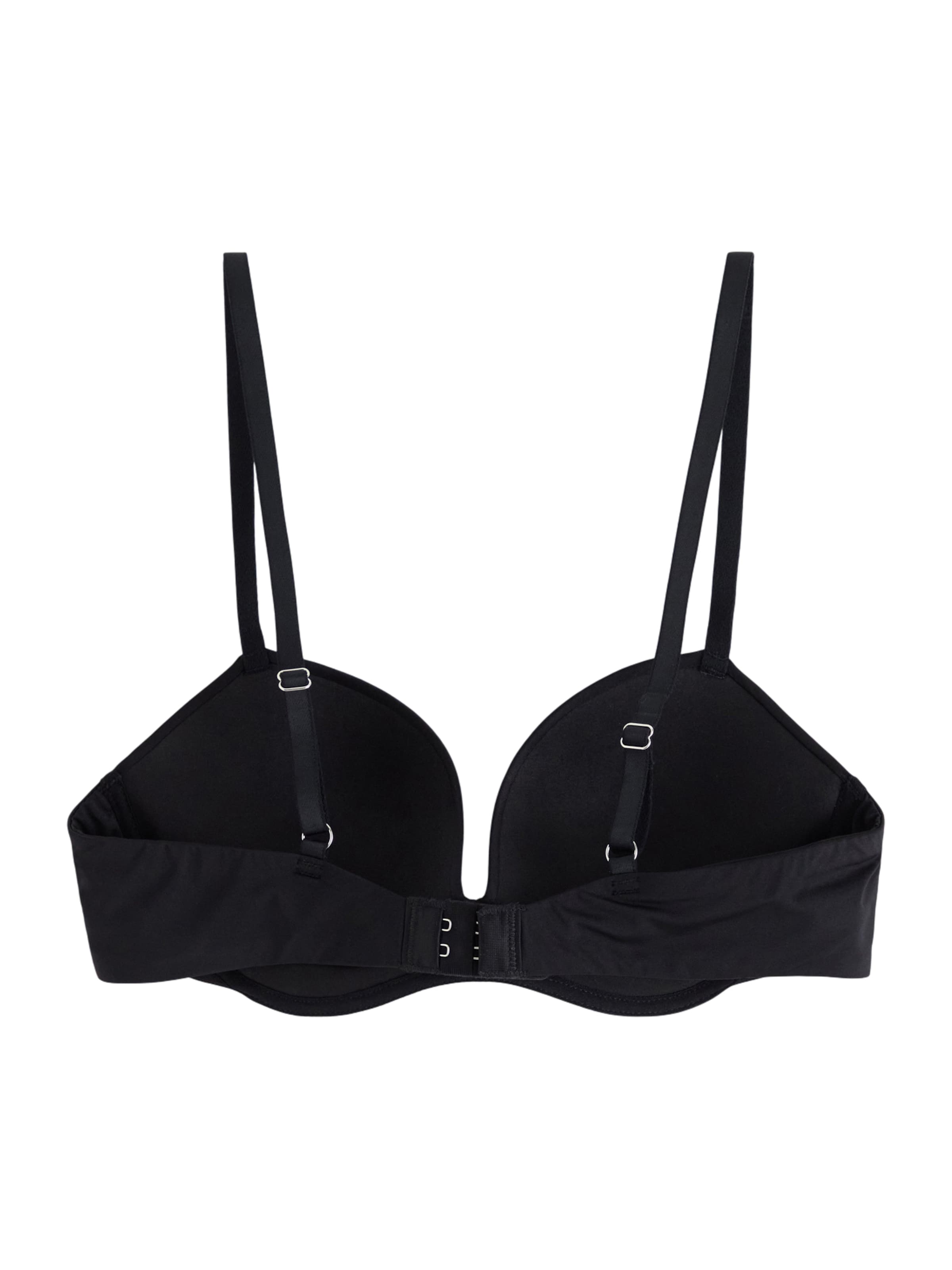 Lindex T-Shirt Nedrček 'Wirefree' | črna barva