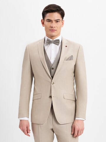 ROY ROBSON Slimfit Pak ' ' in Beige: voorkant