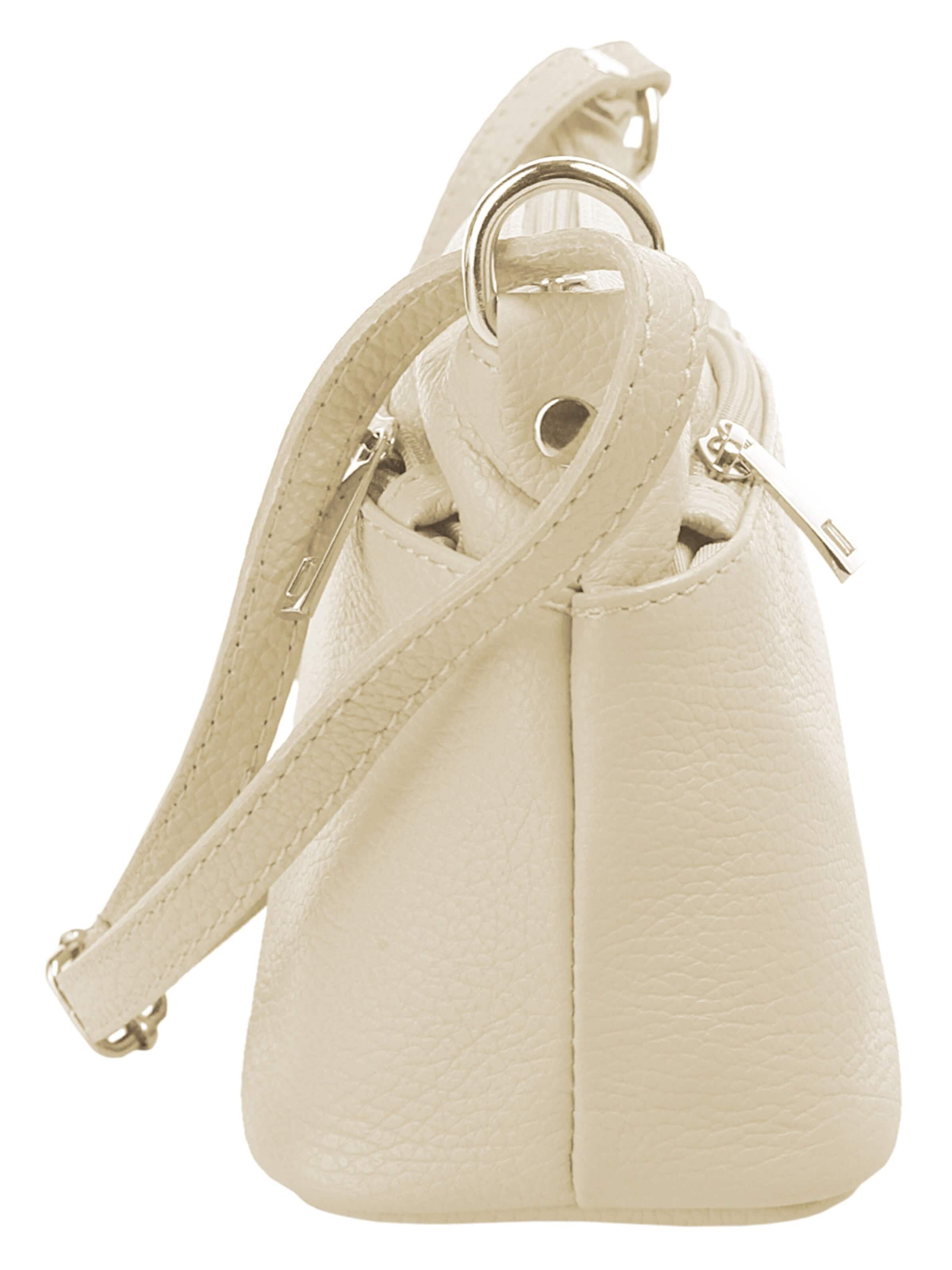 Cluty Crossbody Bag in Beige