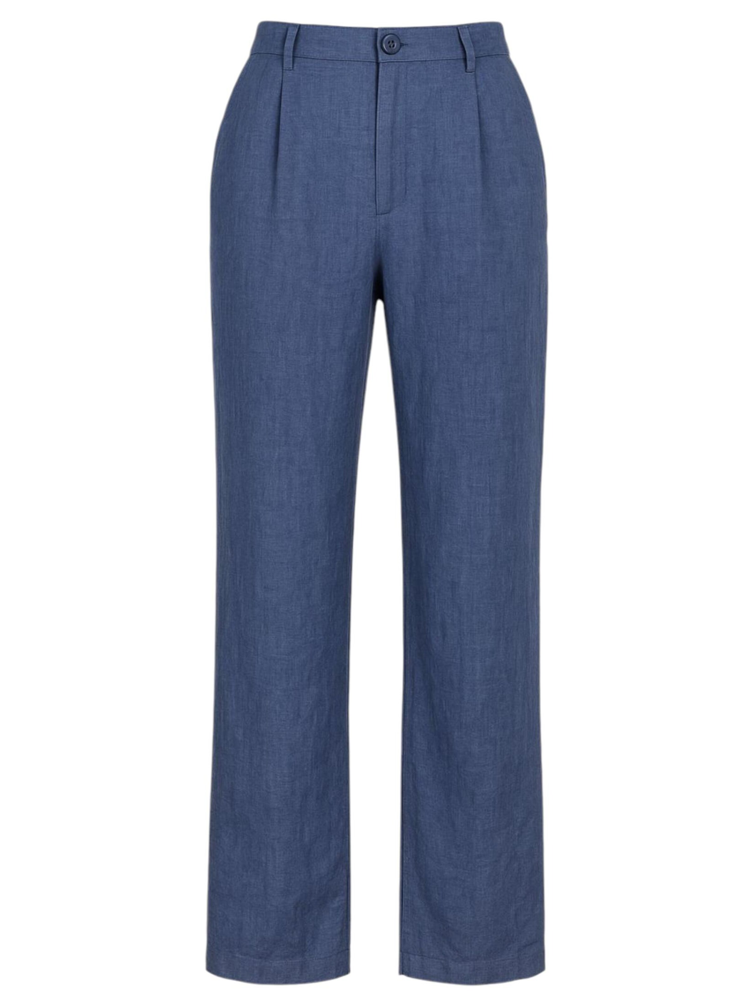 Wide leg Pantaloni 'LIRIN' di fashionshowcase in blu: frontale