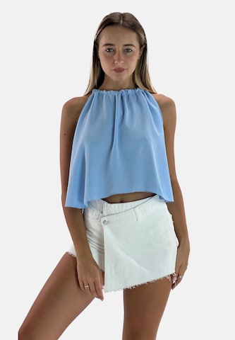 Elara Top in Blau