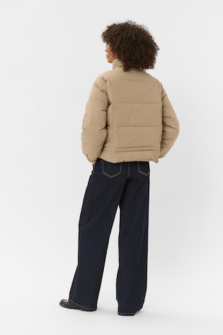 CULTURE Winterjas in Beige