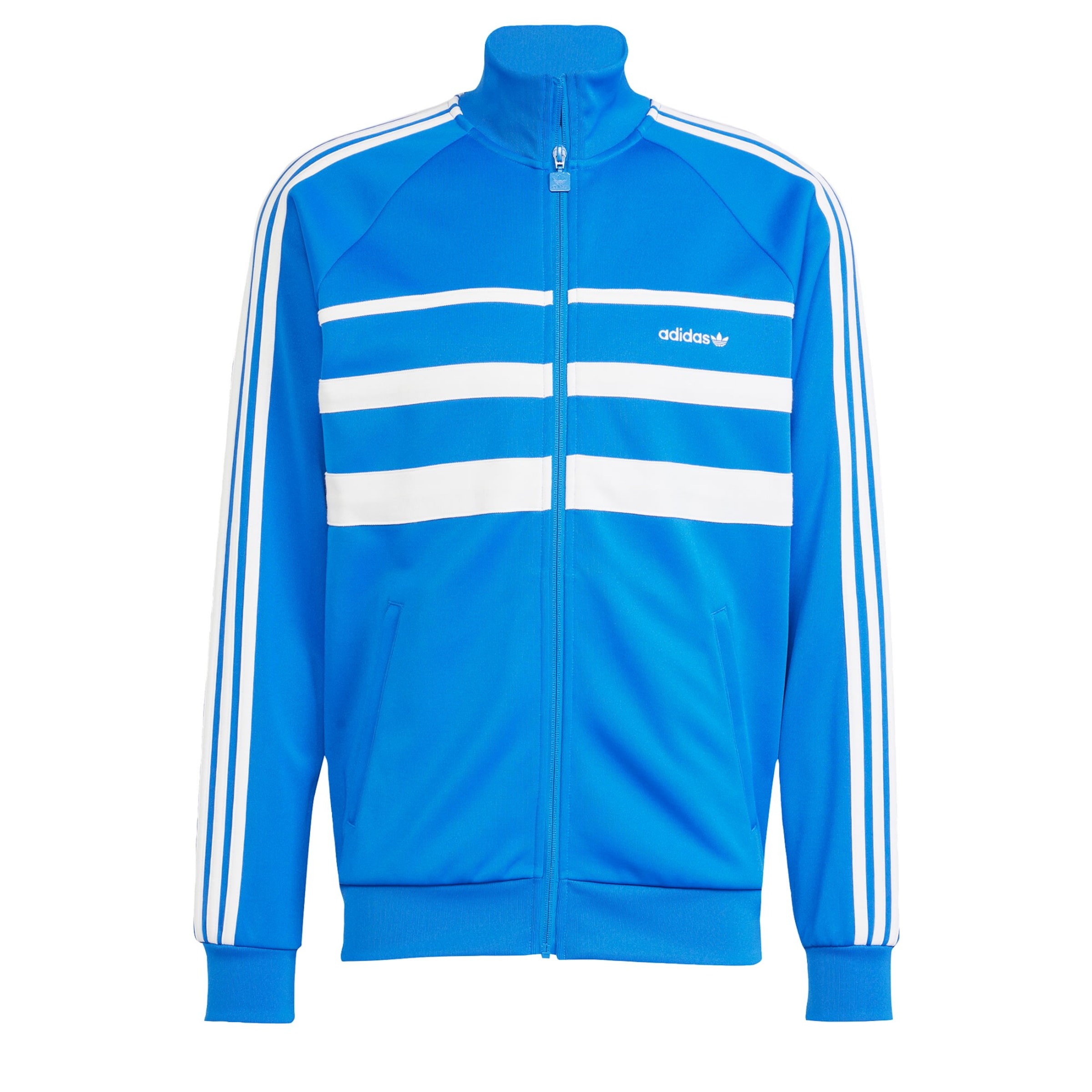 Giacca di felpa 'The First' di ADIDAS ORIGINALS in blu: frontale