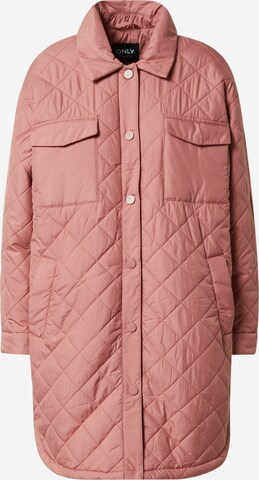 ONLY Демисезонная куртка 'Newtanzia' в Ярко-розовый: спереди
