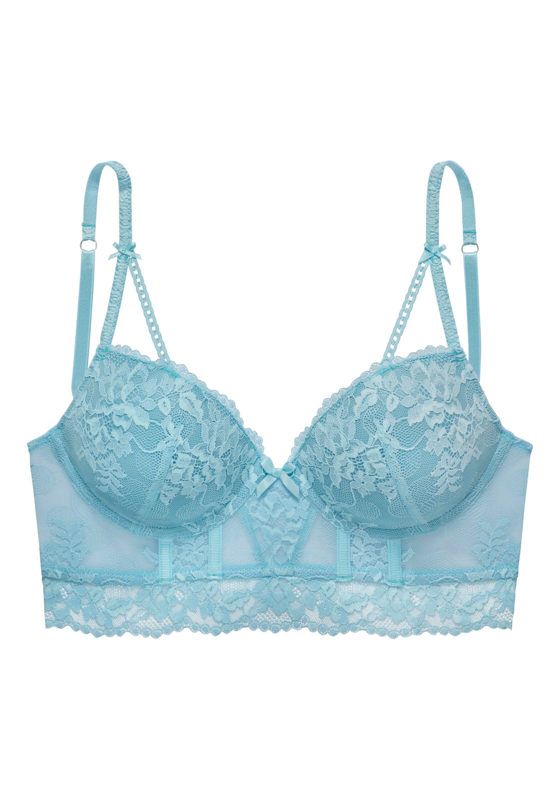LASCANA Push-up BH in Grün: Vorderseite