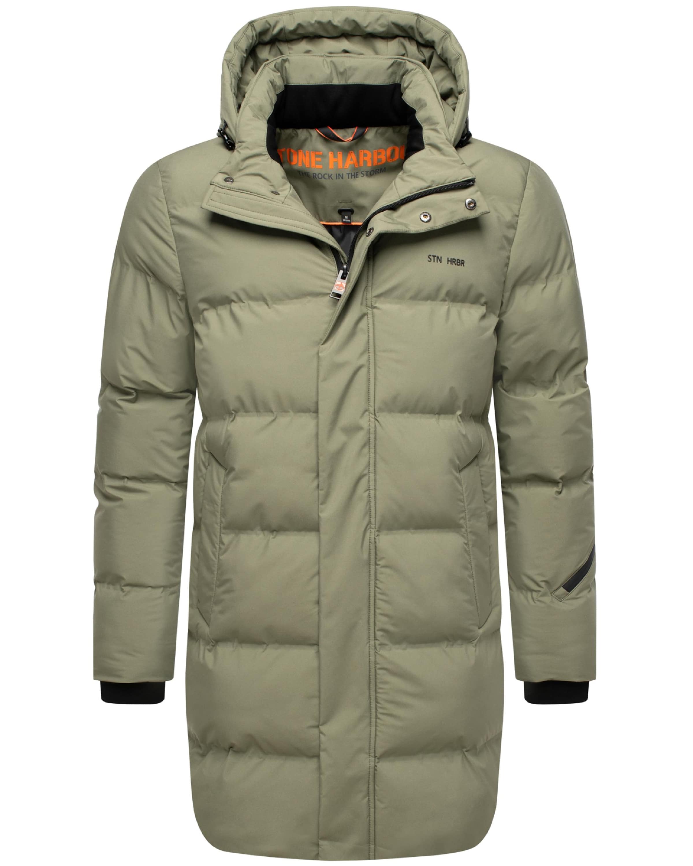 STONE HARBOUR Зимнее пальто 'Thadeek XX' в Зеленый
