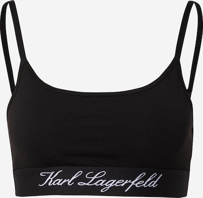 fekete / fehér Karl Lagerfeld Melltartó 'Hotel', Termék nézet