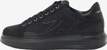 Karl LagerfeldNiske tenisice - crna boja: prednji dio