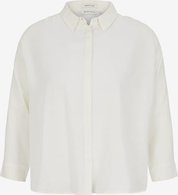 TOM TAILOR Blouse in White: front