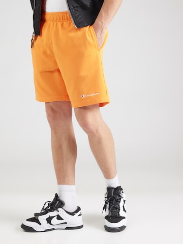 Champion Authentic Athletic Apparel tavaline Püksid, värv oranž: eest vaates