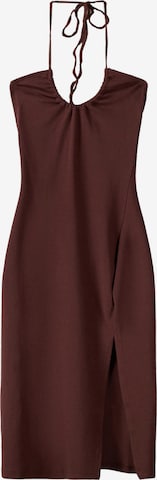 Robe Bershka en marron : devant