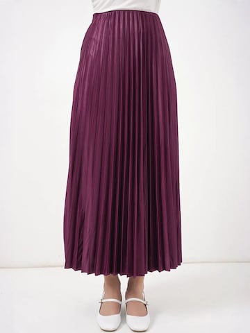 Bigdart Skirt in Purple: front