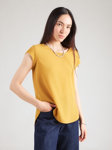ONLY Blouse 'ONLVic' in Geel: voorkant