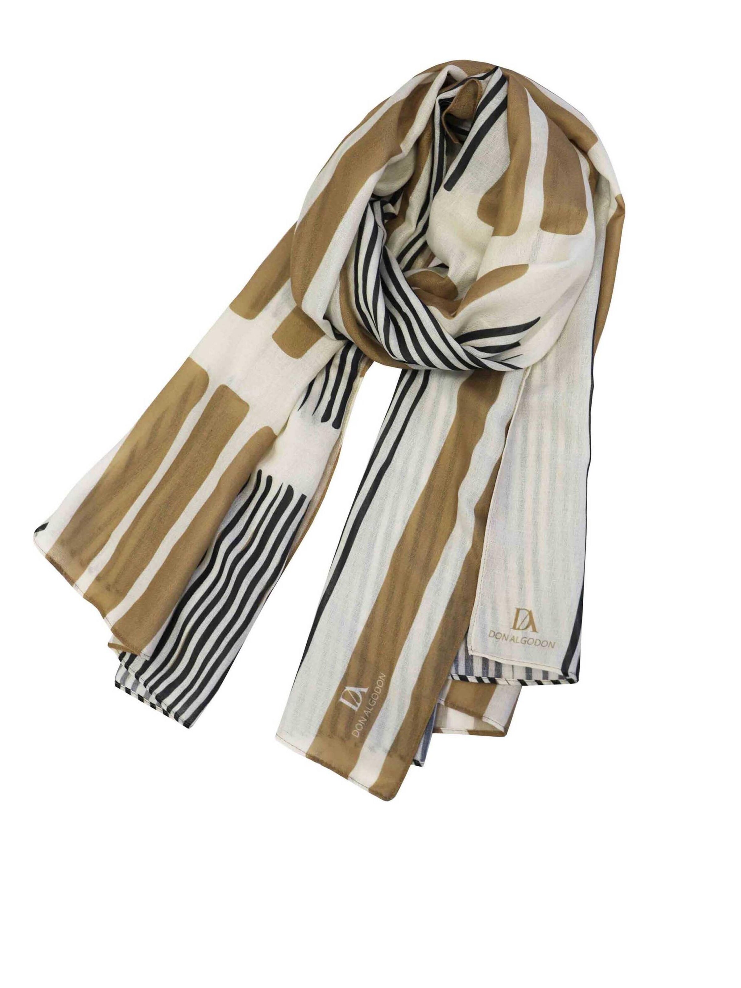 Don Algodon - Chal 'Belina' en Mezcla de colores: frente