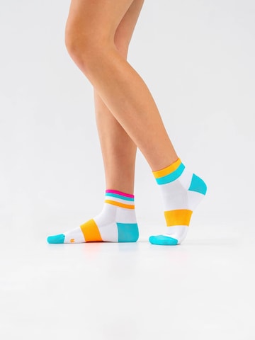 INCYLENCE Athletic Socks 'BANDS SHORT' in Blue: front