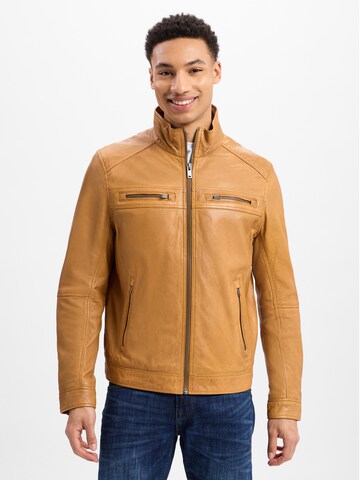 Nils Sundström Tussenjas 'Hardy' in Beige: voorkant