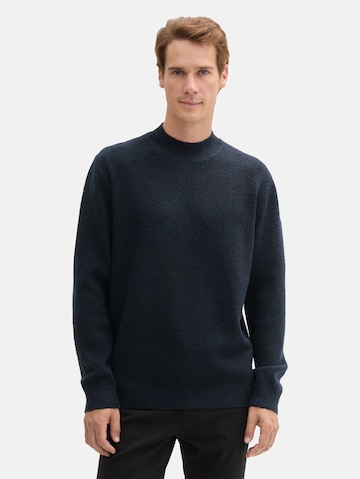 Pull-over TOM TAILOR en bleu : devant