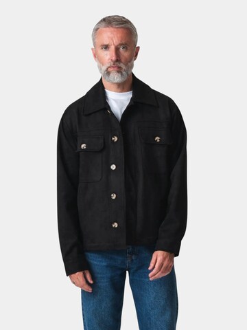 TEESHOPPEN Between-Season Jacket 'Callum' in Black: front