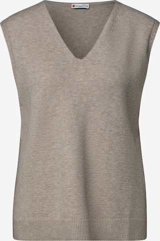STREET ONE Pullunder in Beige: Vorderseite
