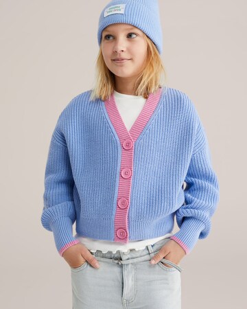 WE Fashion Kardigán - lila: elől